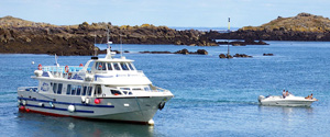 Chausey en bateau Mont Saint Michel